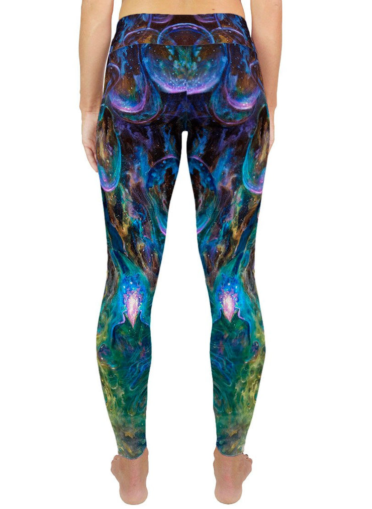 Theory of Droplet Dimensions Active Leggings